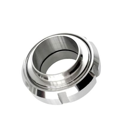 Pipe sanitaire en acier inoxydable forgé sur mesure raccords de soudure de l'union d'accouplement pour les produits laitiers