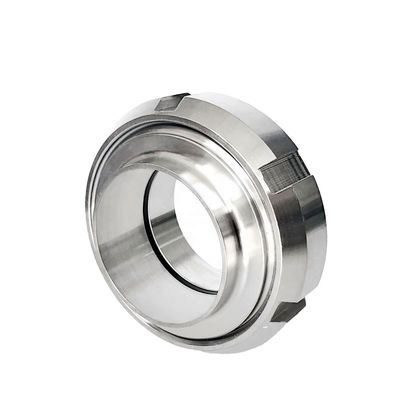Pipe sanitaire en acier inoxydable forgé sur mesure raccords de soudure de l'union d'accouplement pour les produits laitiers