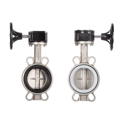 Ventilateur de papillon à couple de turbines SS304/316L sanitaire D371X-10/16P pour la fonction d'arrêt de l'eau
