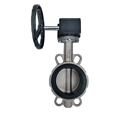 Ventilateur de papillon à couple de turbines SS304/316L sanitaire D371X-10/16P pour la fonction d'arrêt de l'eau