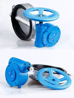 Ventilateur de papillon à couple de turbines SS304/316L sanitaire D371X-10/16P pour la fonction d'arrêt de l'eau