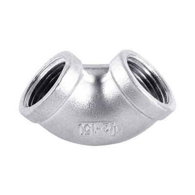 Soutien personnalisé OEM Pipe en fer galvanisé 45 90 coudes 45 Socket weld coude