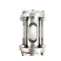 Connexion de soudage Sanitaire en acier inoxydable Pipe de verre de vision équipée d'une surface CNC