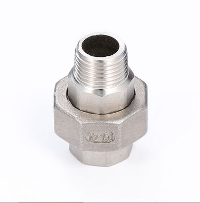 Top- SS304 coulée mâle femelle Union NPT filé connecteur de soudage à prise hexagonale Union