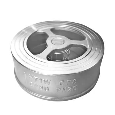 DN50-DN200 API 594 Wafer type silencieux CS soupape de contrôle de levage H71W avec acier inoxydable
