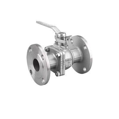 Valve à bille en acier inoxydable à haute pression avec coulée durable et connexion par brides
