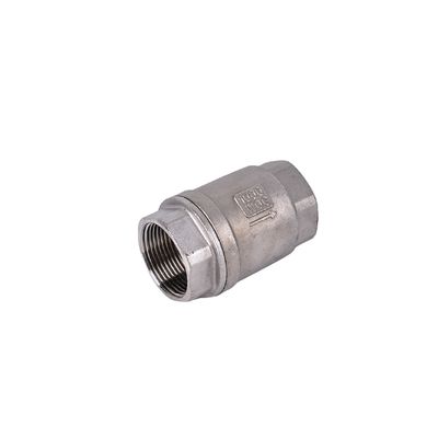 Finition en argent 1/2''-3.0'' en acier inoxydable NPT BSP 201 304 Ventilateur de contrôle sans retour à sens unique