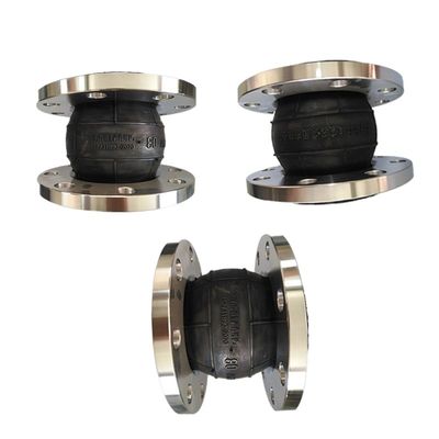 DN25-DN300 PN16 en acier inoxydable 304 joints de tuyauterie à brides en caoutchouc joints d'expansion EPDM
