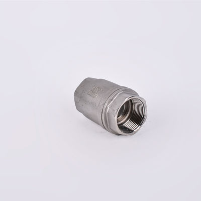 Finition en argent 1/2''-3.0'' en acier inoxydable NPT BSP 201 304 Ventilateur de contrôle sans retour à sens unique