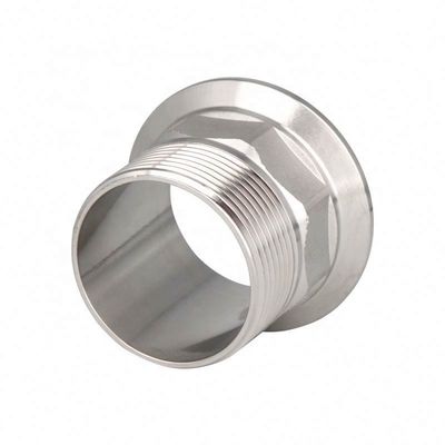 L'acier inoxydable sanitaire 304 316L à fil ferrule tri-clampe