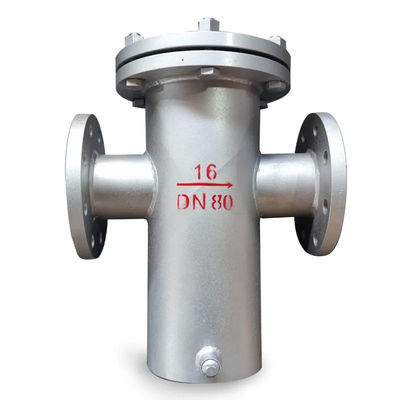 Filtre industriel de raccordement de soudage en acier inoxydable 316 pour filtrage de tuyauterie à grains