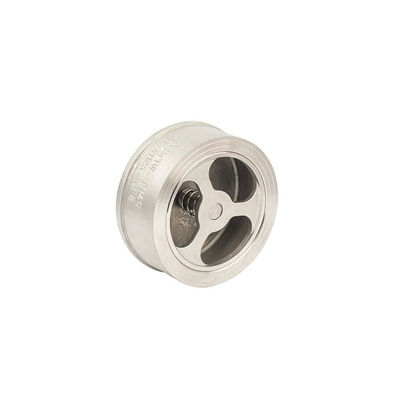 Ventilateur de vérification de coulée en acier inoxydable de plaquette A351 Cf8M DIN H71W avec norme ANSI