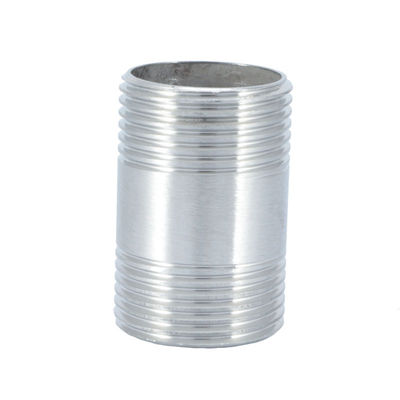 Tête ronde, tétons en acier inoxydable pour raccordement de tuyaux 201/304/316 fils mâles fils femelles