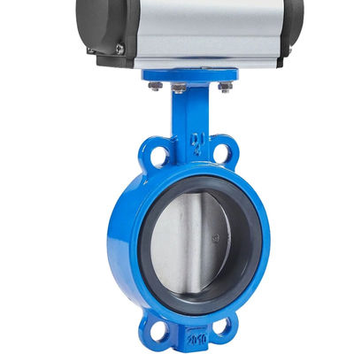 Ventilateurs pneumatiques à papillons sanitaires de taille porte de 1/4''-6' avec construction SS304 / 316L