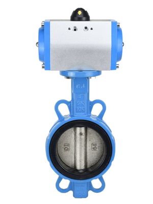 Ventilateurs pneumatiques à papillons sanitaires de taille porte de 1/4''-6' avec construction SS304 / 316L