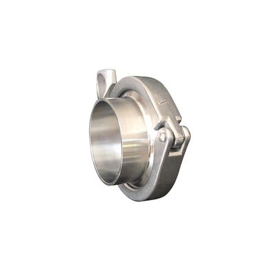 Code de tête ronde personnalisée Sanitaire 304/316L en acier inoxydable 1.5 Tri Clamp Ferrule Cap de fin