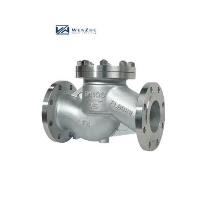 Ventilateur de contrôle de levage à flanc en acier inoxydable argenté 304 316 316L PN16 PN25 PN40 PN64 PN100