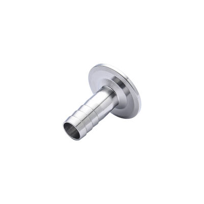 Sanitaire 304 316L en acier inoxydable tri-clampe tuyau ferrule montage avec code de tête ronde