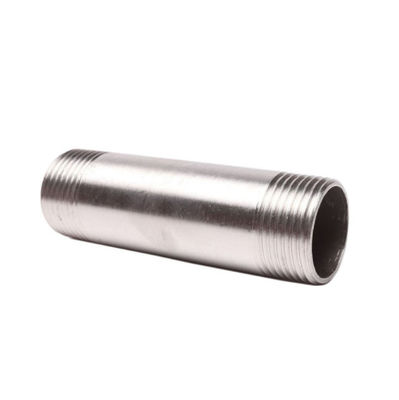 1/4''-4.0'' en acier inoxydable fils mâles de tuyau téton pour les raccords de tuyaux hygiéniques doubles