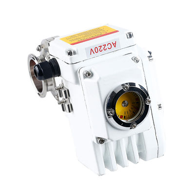 Ventilateur à papillons en acier inoxydable sanitaire 304/316L avec actionneur électrique