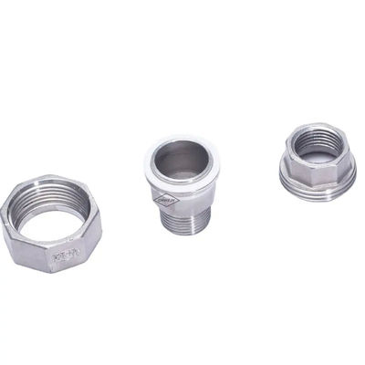L'argent 201 304 316 Union Flat Female to Male NPT BSPP BSPT Connexion en acier inoxydable