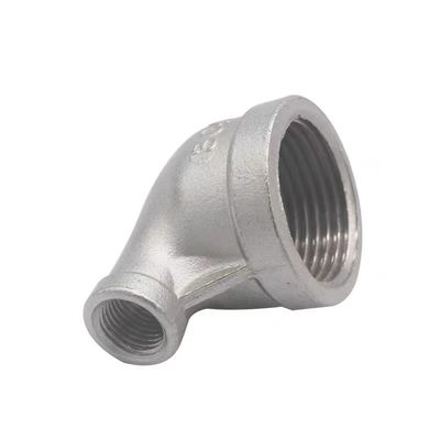 Acier inoxydable 201 304 fil féminin 90 degrés réducteur de coude raccords NPT BSPT BSP DIN