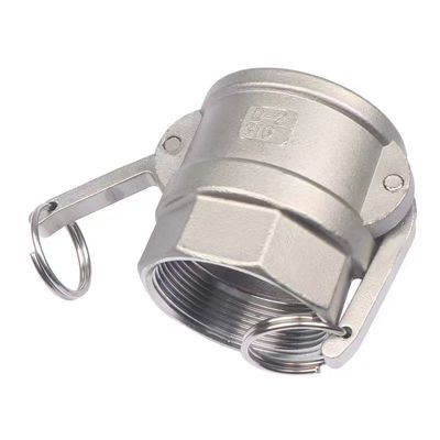 Égale SS 304 316 Accouplement en acier inoxydable camlock de type connecteur rapide D NPT BSPT BSP