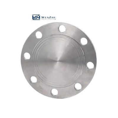 Flanche aveugle forgée sur mesure pour acier inoxydable 304 316 316L en acier au carbone