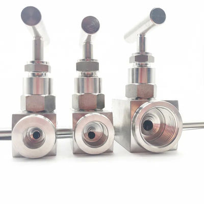 Ventilateurs globulaires à joints filetés à haute pression à deux extrémités de ferrule
