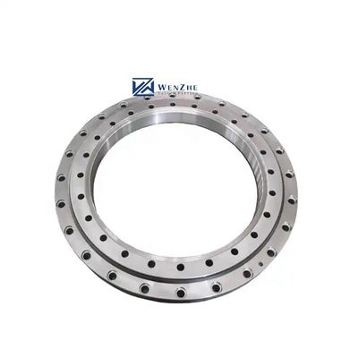 Couche à billes forgée en acier inoxydable 304 316 sans engrenage pour plateau tournant rotatif OD 500 mm