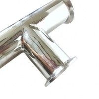 T-shirt tri-clampe en acier inoxydable sanitaire personnalisé pour une connexion égale dans la salle de bain