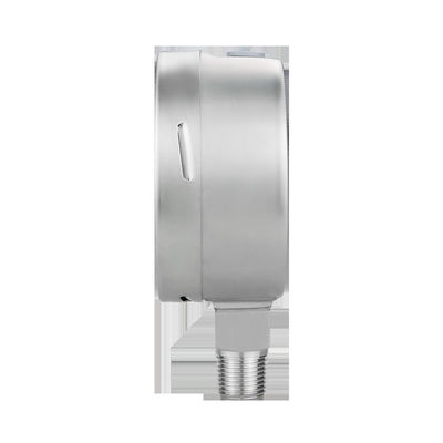 Connexion de fil WZ 100mm 304SS Jauge de pression en acier inoxydable Tête cylindrique Code