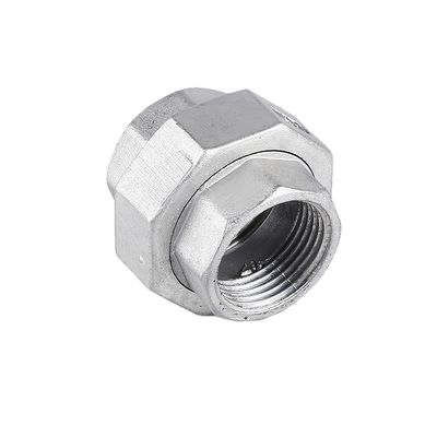 304 Union d'acier inoxydable raccords de transition pour tuyaux conjoints féminins pour une pression de 0 à 10 BAR