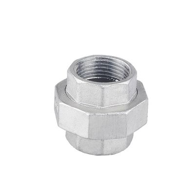 304 Union d'acier inoxydable raccords de transition pour tuyaux conjoints féminins pour une pression de 0 à 10 BAR