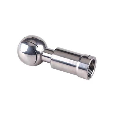 WZ SS 304 316 316L Tri-clampe joint de tuyau sanitaire avec boule de nettoyage rotative 360