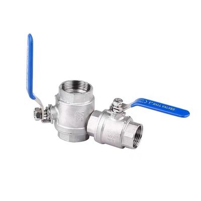 Ventilateur à bille à pression normale 3A DIN NPT BSPT BSPP 1/4''-4.0'
