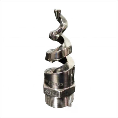 1/4 "-2" acier inoxydable 316SS Full Cone Spiral Nozzle pour les applications de coulée de précision