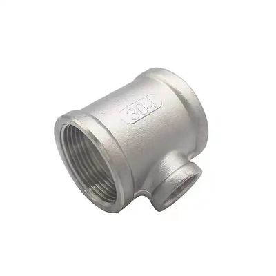 Résistants en acier inoxydable joints de connexion NPT BSPT Reducteur Tee Cross Union conique M/F