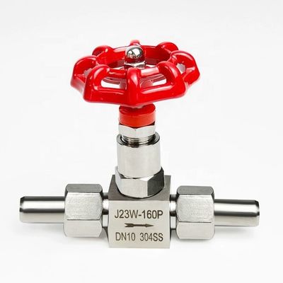 Valve à globe en acier inoxydable à haute pression à haute pression J23W