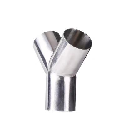 Adaptateur de tuyau en acier inoxydable sanitaire de type Y