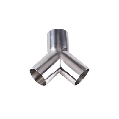 Adaptateur de tuyau en acier inoxydable sanitaire de type Y