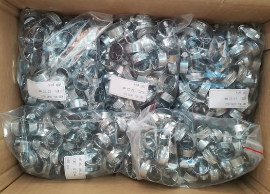 Connexion de soudage Serre de tuyau de type allemand et serre à vers en acier inoxydable 201
