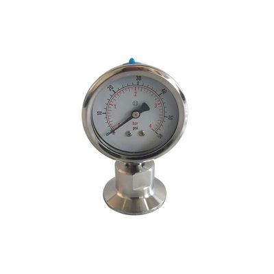 Le détecteur de pression sanitaire de 1,5 pouce standard ANSI avec SS316 tri-clamp diaphragme