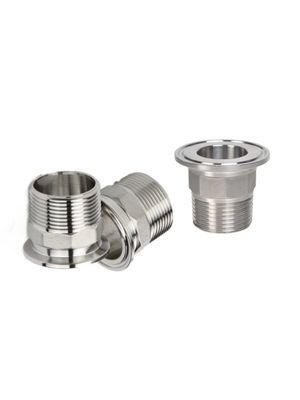 Équivalent en acier inoxydable 304 fils mâles Hex Ferrule raccords de tuyaux Hex Adapteur