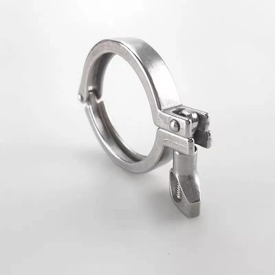 CLAMP Connection Sanitaire en acier inoxydable SS304 SS316L Tri Clamp Single Pin pour le support OEM