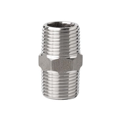 Soutien personnalisé ODM coulée en acier inoxydable 316 BSP/NPT Hex Reducing Nipple