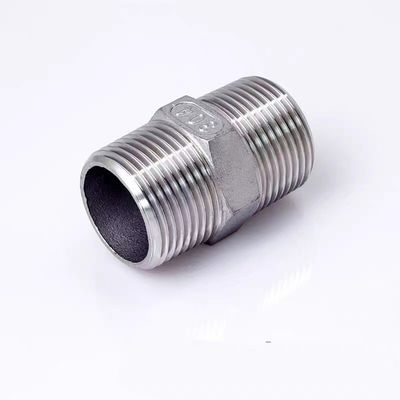 Soutien personnalisé ODM coulée en acier inoxydable 316 BSP/NPT Hex Reducing Nipple