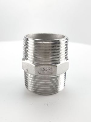 Soutien personnalisé ODM coulée en acier inoxydable 316 BSP/NPT Hex Reducing Nipple