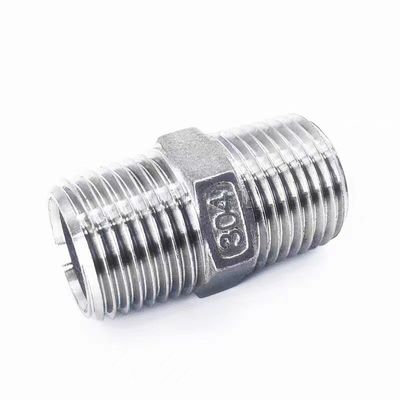 Soutien personnalisé ODM coulée en acier inoxydable 316 BSP/NPT Hex Reducing Nipple