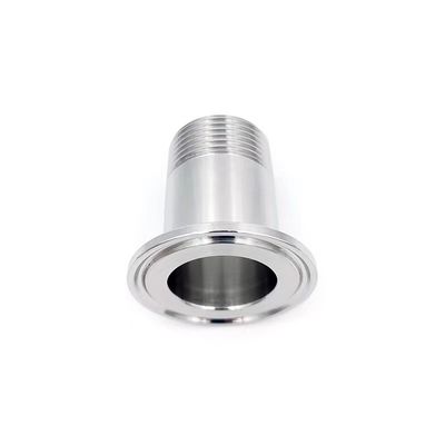 Code de tête carrée Adaptateur de ferrule à fil masculin sanitaire pour la norme DIN/SMS/ISO/3A